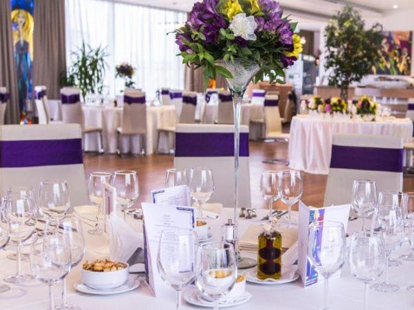Marshal Garden Hotel Bucharest Exterior photo A table set for a wedding reception